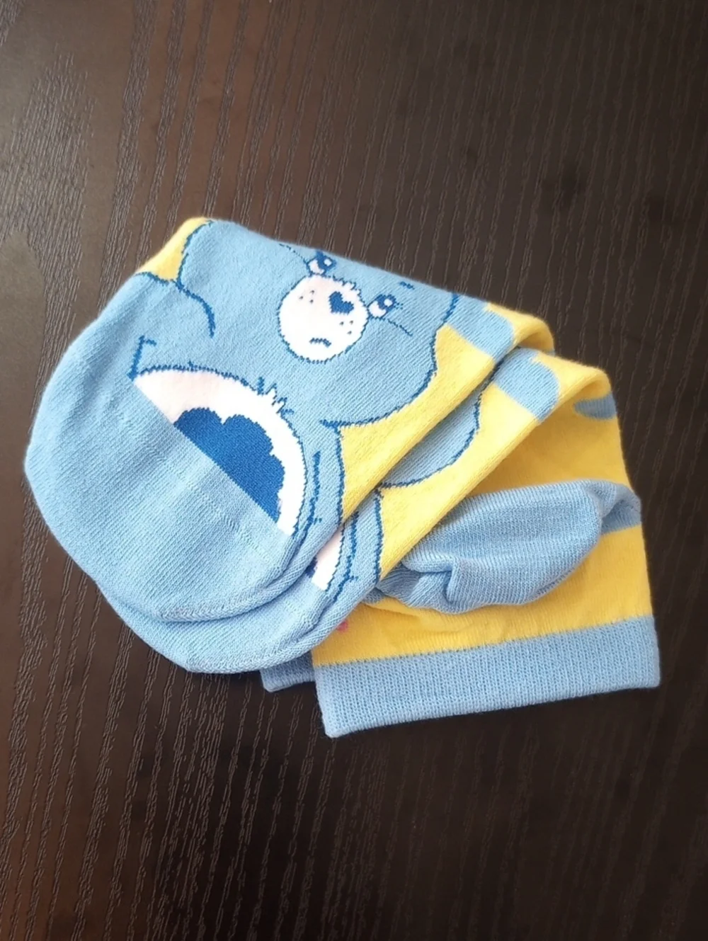 Playful Blue Bear Care Bears Crew Ankle Socks